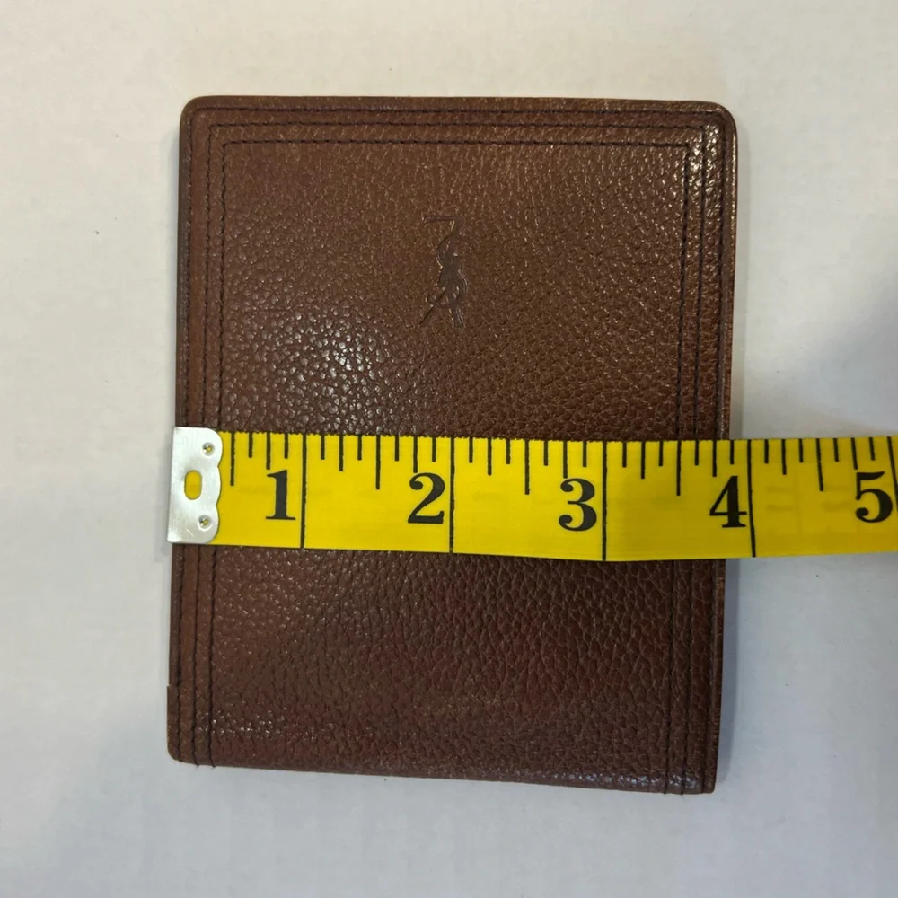 Yves Saint Laurent‎ YSL Vintage Bifold Leather
